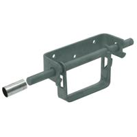 Gebr. Bodegraven varkenshokgrendel met buisje - 160x40mm - verzinkt - thumbnail