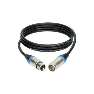 Klotz LX2-3X1K2-05.0 DMX-kabel met XLR 3p F/M-connectoren 5 meter