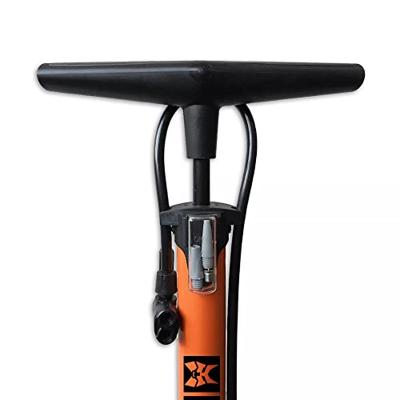 Lynx fietspomp met manometer zwart Lynx fietspomp met manometer zwart