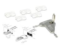 DeLOCK USB Port Blocker voor USB-A female insteekslot - thumbnail