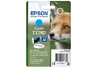 Epson C13T12824022 3.5ml Cyaan inktcartridge - thumbnail