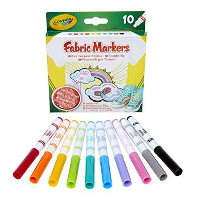 Crayola - 10 textielstiften
