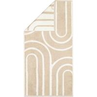 Cawö Cawo Gallery circle Douchelaken 70x140 natur - thumbnail