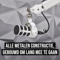 Rode PodMic USB White USB-microfoon Statief Zendmethode:Kabelgebonden USB-C Kabelgebonden Zwart - thumbnail