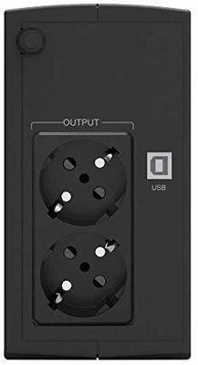 PowerWalker Basic VI 650 SB UPS 650 VA 2 AC-uitgang(en) Line-Interactive PowerWalker Basic VI 650 SB UPS 650 VA 2 AC-uitgang(en) Line-Interactive