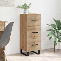 Dressoir met lade Artisan Eiken 34,5 x 34 x 90 cm - thumbnail