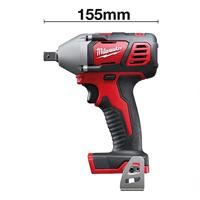 Milwaukee M18 BIW12-0 Accu compactslagmoersleutel 240Nm 1/2" frictiering 18V Basic Body - 4933443590 - thumbnail