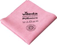 Vileda microvezeldoek Purmicro Active, pak van 5 stuks, rood - thumbnail