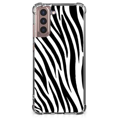 Samsung Galaxy S21 Plus Case Anti-shock Zebra Samsung Galaxy S21 Plus Case Anti-shock Zebra