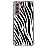 Samsung Galaxy S21 Plus Case Anti-shock Zebra - thumbnail