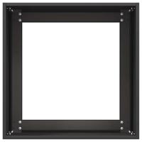 VidaXL Plantenbak 40x40x40 cm koudgewalst staal zwart - thumbnail