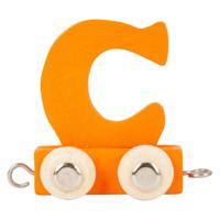 Small Foot - houten lettertrein kleur - c - thumbnail