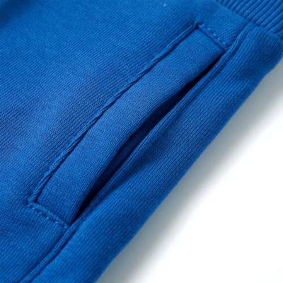 Kindershort met trekkoord 92 blauw
