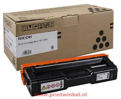 Ricoh toner SPC250E, 2.000 pagina's, OEM 407543, zwart