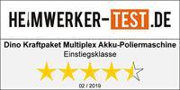 Dino KRAFTPAKET Multiplex Drehbar in Stabform 640256 Accu-rotatiepolijstmachine 10.8 V 100 W 400 - 3000 omw/min 80 mm - thumbnail