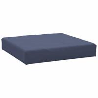 VidaXL Palletkussen 60x60x9,5 cm oxford stof marineblauw - thumbnail