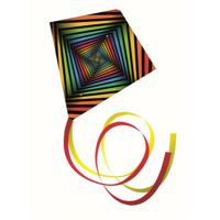 Günther Flugspiele Vlieger Square Spanwijdte 700 mm Geschikt voor windsterkte 4 - 9 bft - thumbnail