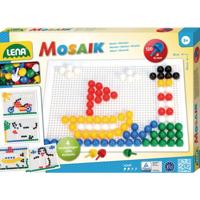 Lena insteekmozaïek junior 19,5 x 28 cm wit 120 stuks - thumbnail