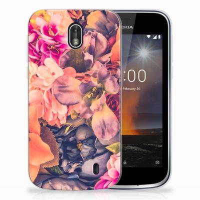 Nokia 1 TPU Case Bosje Bloemen Nokia 1 TPU Case Bosje Bloemen