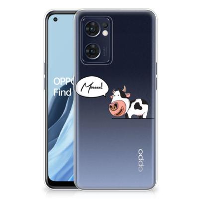 OPPO Reno 7 5G | Find X5 Lite Telefoonhoesje met Naam Cow OPPO Reno 7 5G | Find X5 Lite Telefoonhoesje met Naam Cow