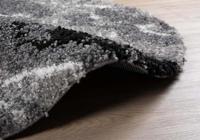 Boho&me Rond hoogpolig vloerkleed Marble Artisan - grijs - 280 cm rond - thumbnail