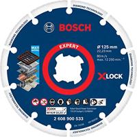 Bosch EXPERT Diamond Metal Wheel X-LOCK doorslijpschijf, Ø 125mm - thumbnail