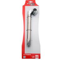 Ergotec stuurpen cat 230/25.4 rvs/alu - thumbnail