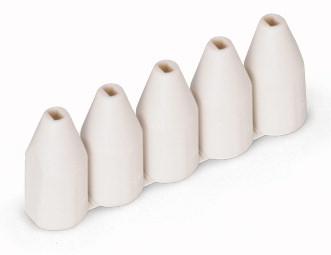 WAGO 2002-171 Isolatiestop Lichtgrijs 200 stuk(s)