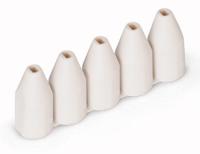 WAGO 2002-171 Isolatiestop Lichtgrijs 200 stuk(s) - thumbnail