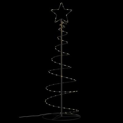VidaXL Led-kerstboom 100 leds warm wit 150 cm VidaXL Led-kerstboom 100 leds warm wit 150 cm