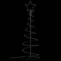 VidaXL Led-kerstboom 100 leds warm wit 150 cm - thumbnail