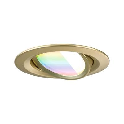 Paulmann 92436 LED-plafondlamp, LED-inbouwlamp 6 W Goud (mat)