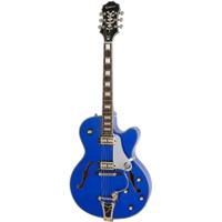 Epiphone Emperor Swingster Delta Blue Metallic semi-akoestische gitaar - thumbnail