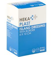 Hekaplast Border Eilandpleister Steriel 6x10cm 50 - thumbnail