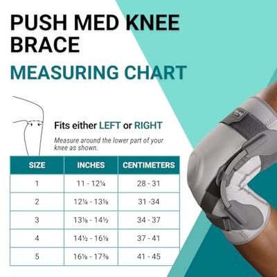 Push Med Kniebrace Links/rechts 31-34cm T2