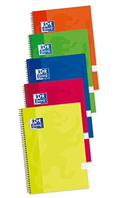 Schrift Oxford Write&Erase Multicolour Din A4 5 Onderdelen 80 Lakens