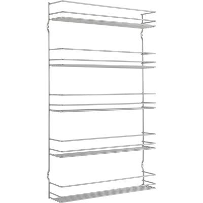 Metaltex Space Saver Smart Kitchen Pepito Kruidenrek 5 Etages 36x8x58 cm Zilver Metaltex Space Saver Smart Kitchen Pepito Kruidenrek 5 Etages 36x8x58 cm Zilver