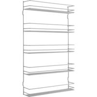 Metaltex Space Saver Smart Kitchen Pepito Kruidenrek 5 Etages 36x8x58 cm Zilver - thumbnail