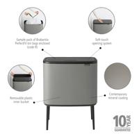 Brabantia Bo touch bin 60 liter white - thumbnail