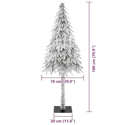 VidaXL Kerstboom met 300 led met standaard wit 180 cm pe en staal VidaXL Kerstboom met 300 led met standaard wit 180 cm pe en staal