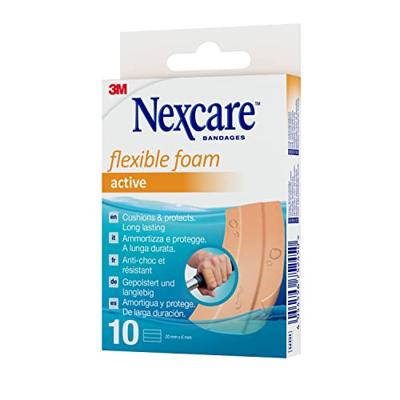 Nexcare 3m Flexible Foam Active Ha Pleist.strip 10