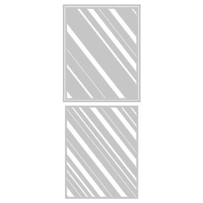 Sizzix • tim holtz thinlits die set layered stripes
