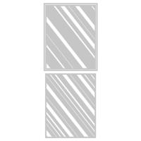 Sizzix • tim holtz thinlits die set layered stripes - thumbnail