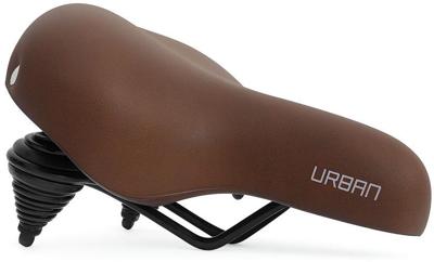 Fietszadel Edge Urban - mat donkerbruin (werkplaatsverpakking)