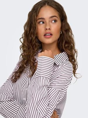 Only Onloregon Solo Shirt Noos Wvn Blouse Winetasting Small Bright White