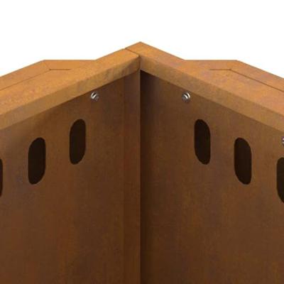 Vuurkorf Bruin 38 x 38 x 51 cm Cortenstaal