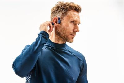 Aftershokz Xtrainerz Draadloos Hoofdtelefoons Neckband Sporten Blauw