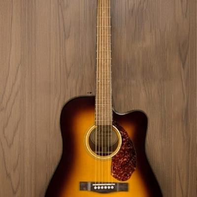 Fender Classic Design CD-140SCE Sunburst elektrisch-akoestische westerngitaar met koffer