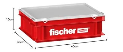 Fischer 091524 Transportkist (l x b x h) 400 x 300 x 135 mm