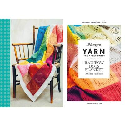 Haakpatroon boekje YARN The After Party nr 127 Rainbow Dots Blanket